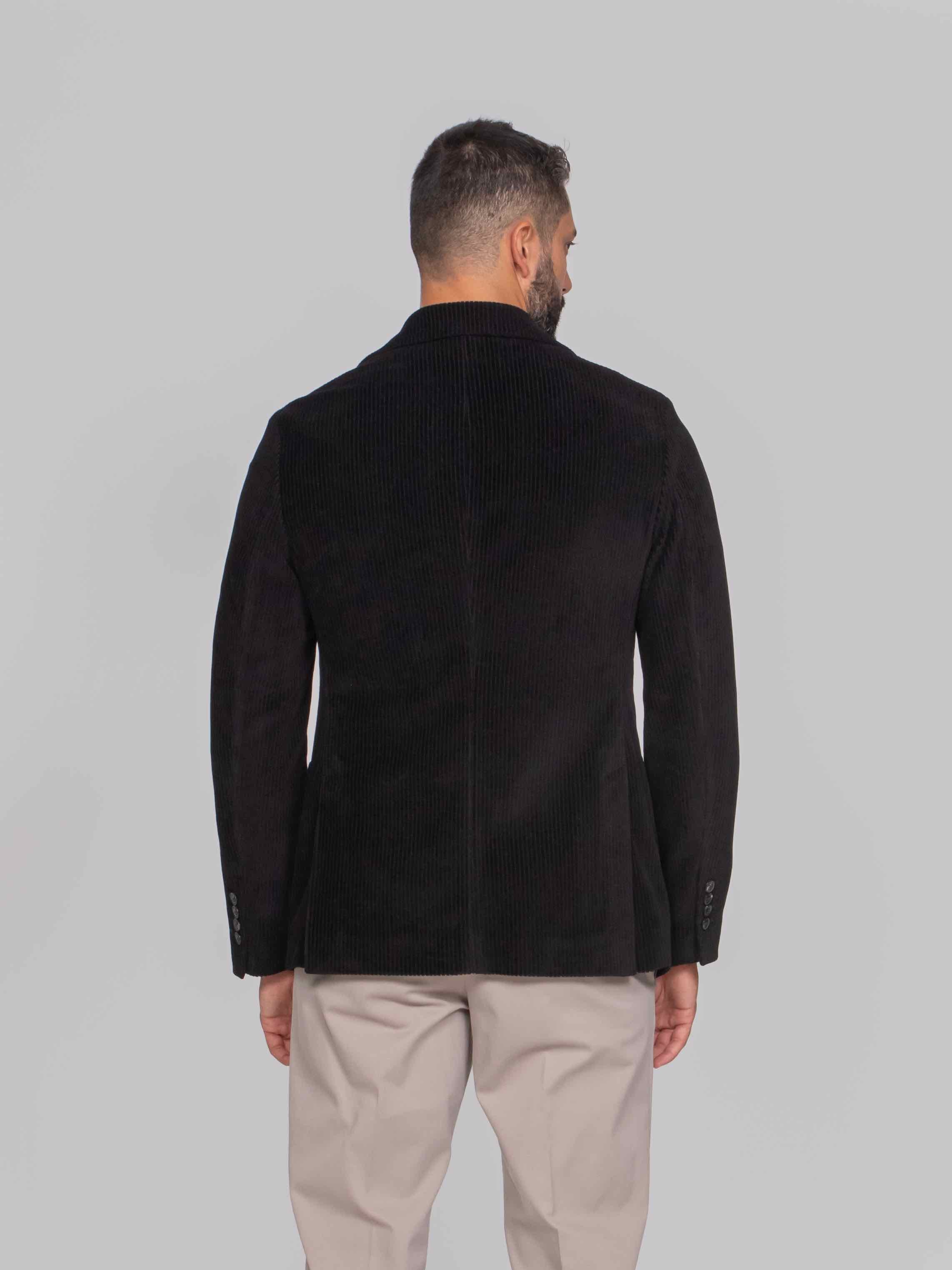 CIRCOLO 1901 GIACCA T.CORDUROY 001 NERO