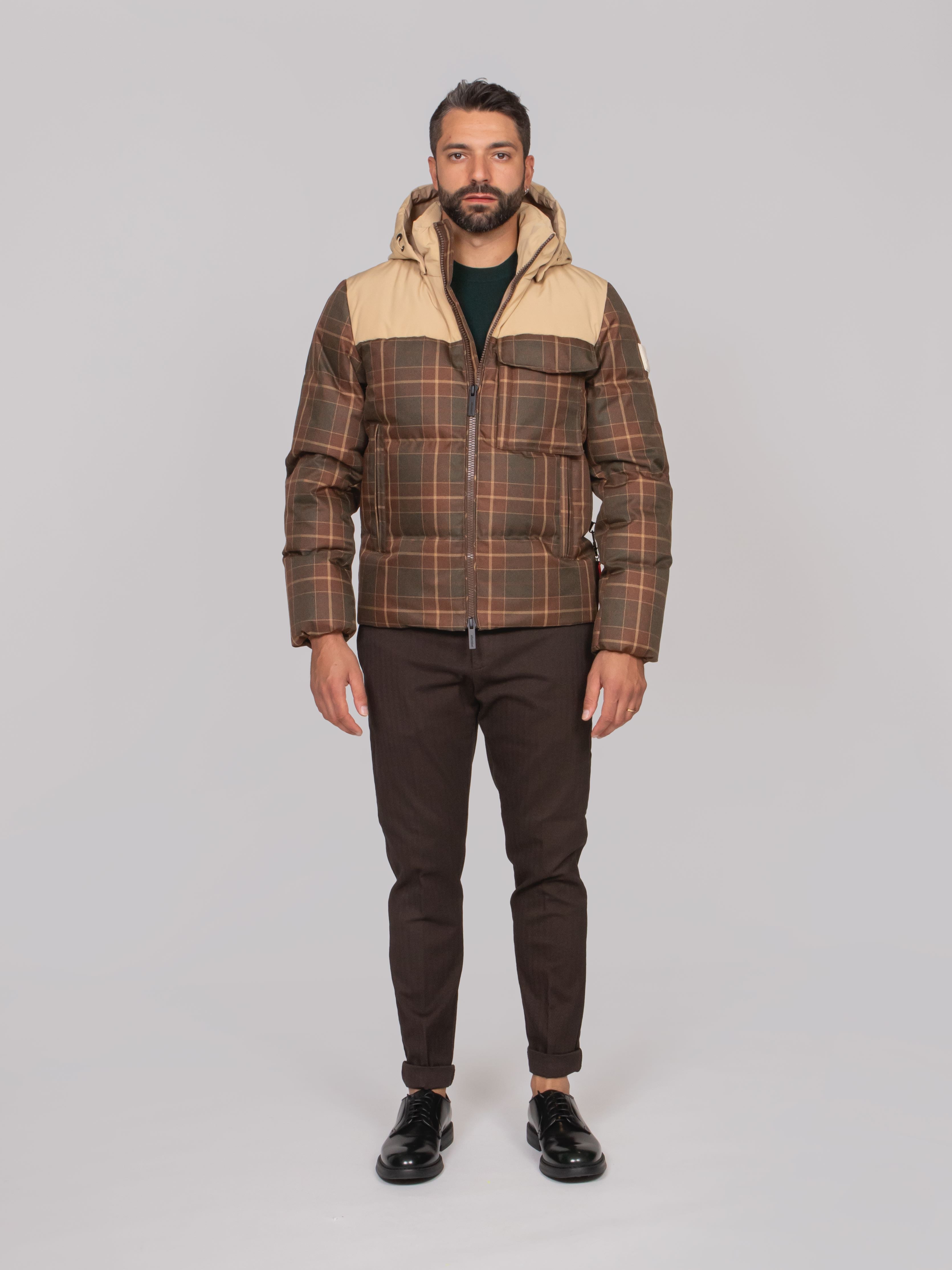 AFTERLABEL PIUMINO KATALLA 275 MARRONE