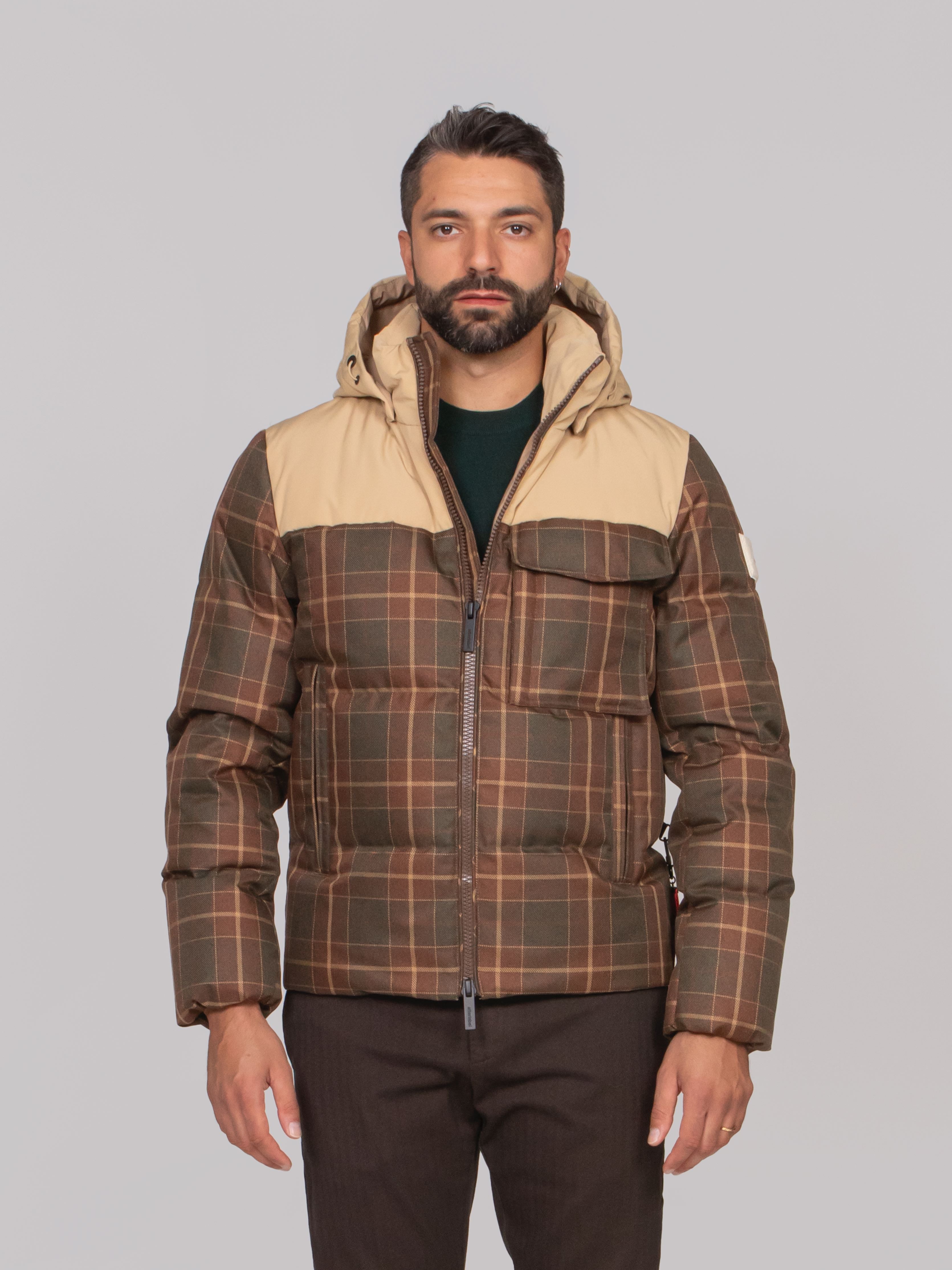 AFTERLABEL PIUMINO KATALLA 275 MARRONE