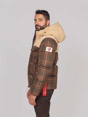 AFTERLABEL PIUMINO KATALLA 275 MARRONE