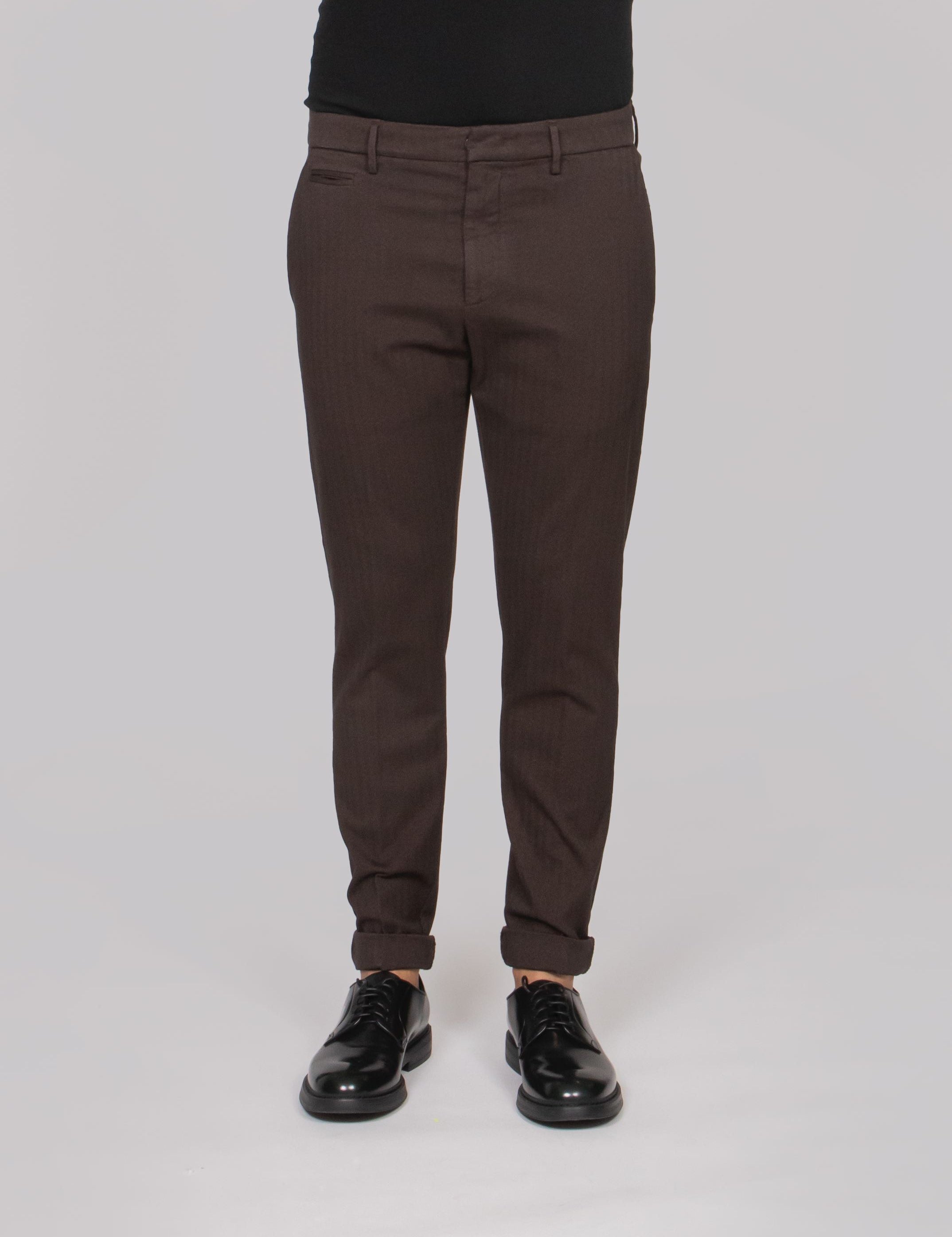 DONDUP PANTALONE CARROT CHINO 737 YAM