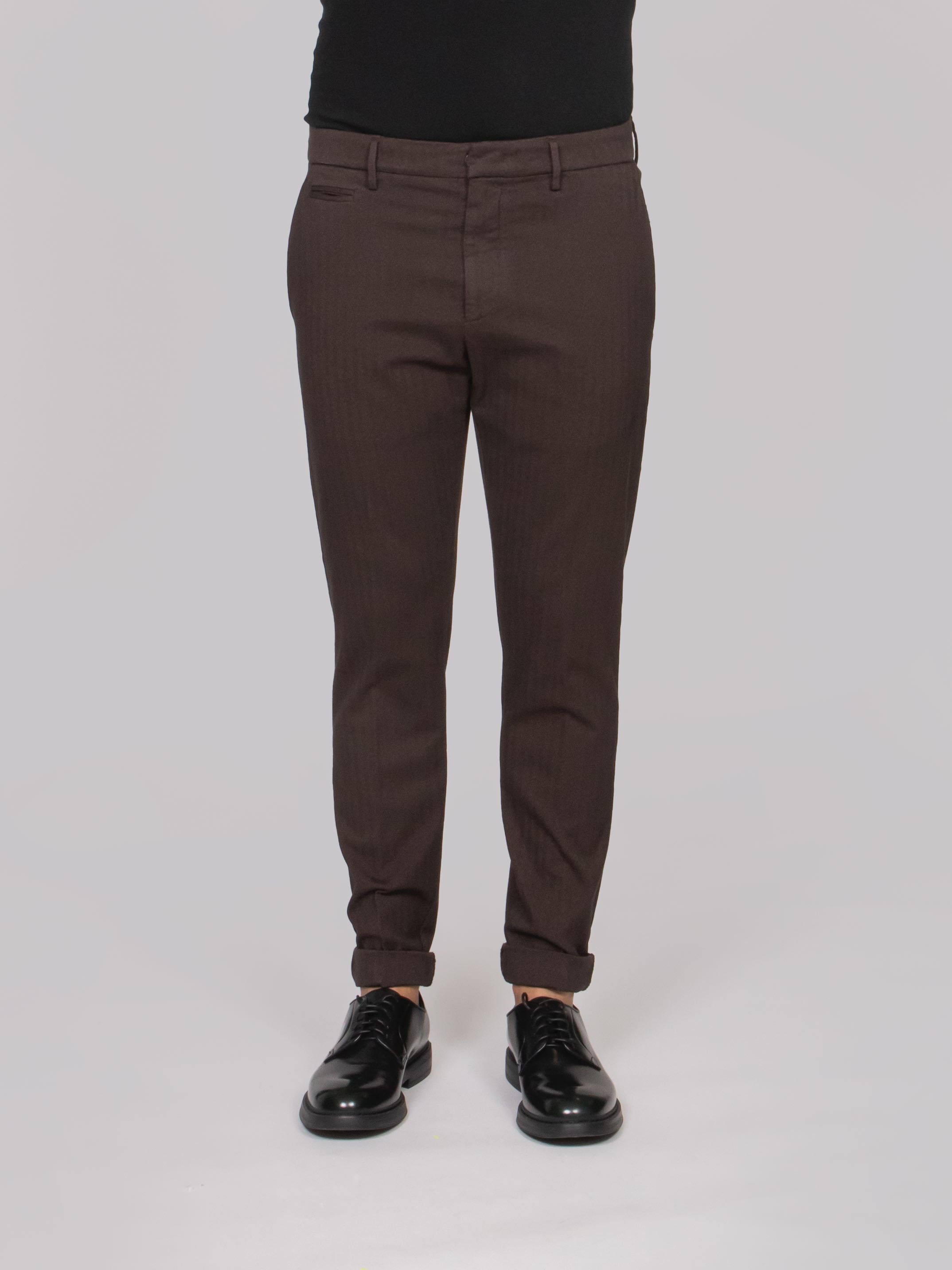 DONDUP PANTALONE CARROT CHINO 737 YAM