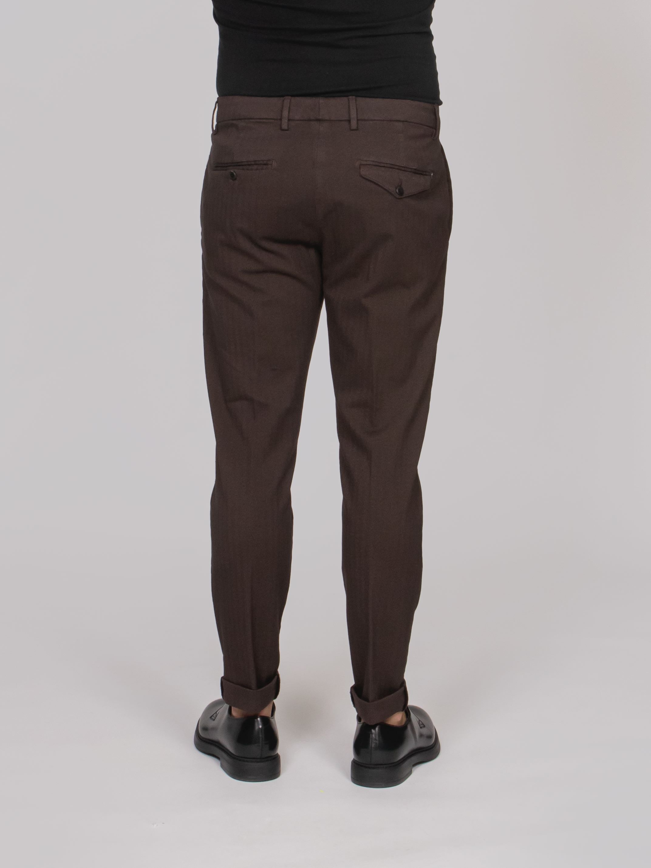 DONDUP PANTALONE CARROT CHINO 737 YAM