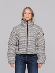 PINKO PIUMINO ZZ2 NERO/BIANCO
