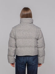 PINKO PIUMINO ZZ2 NERO/BIANCO