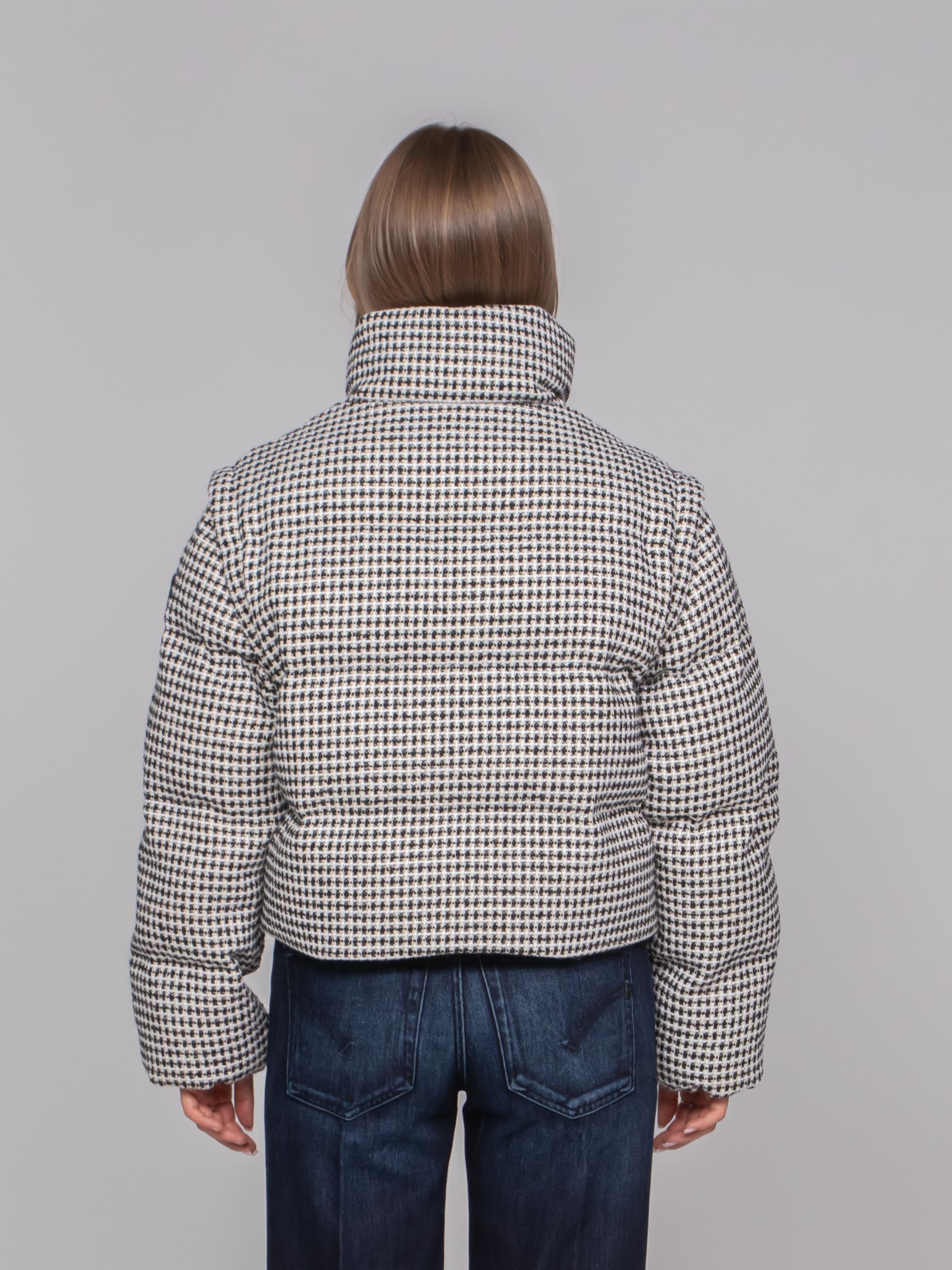 PINKO PIUMINO ZZ2 NERO/BIANCO