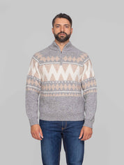 PESERICO MAGLIA TRICOT G71 GRIGIO