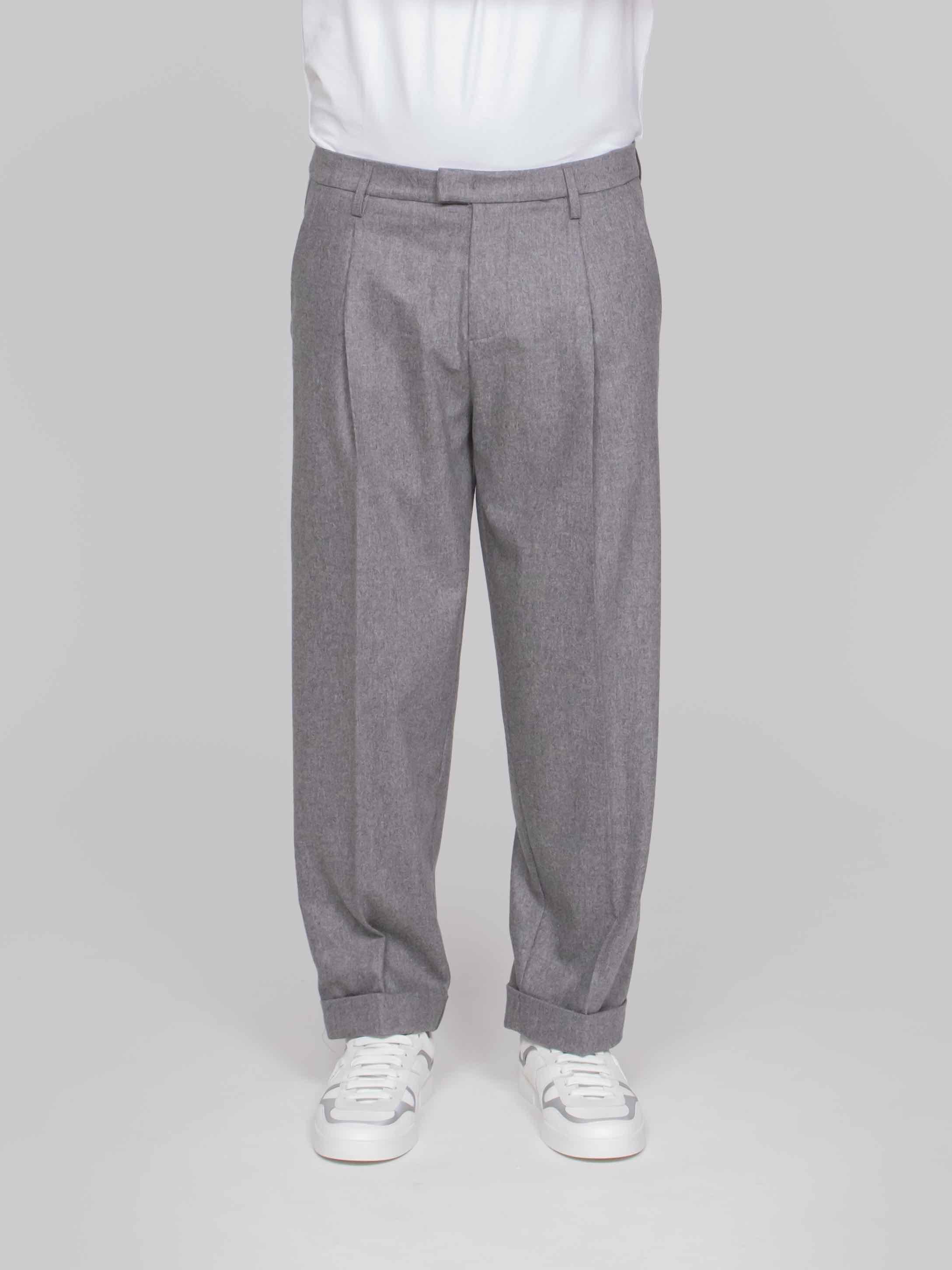 DONDUP PANTALONE REGULAR CHINO 979 GRIGIO