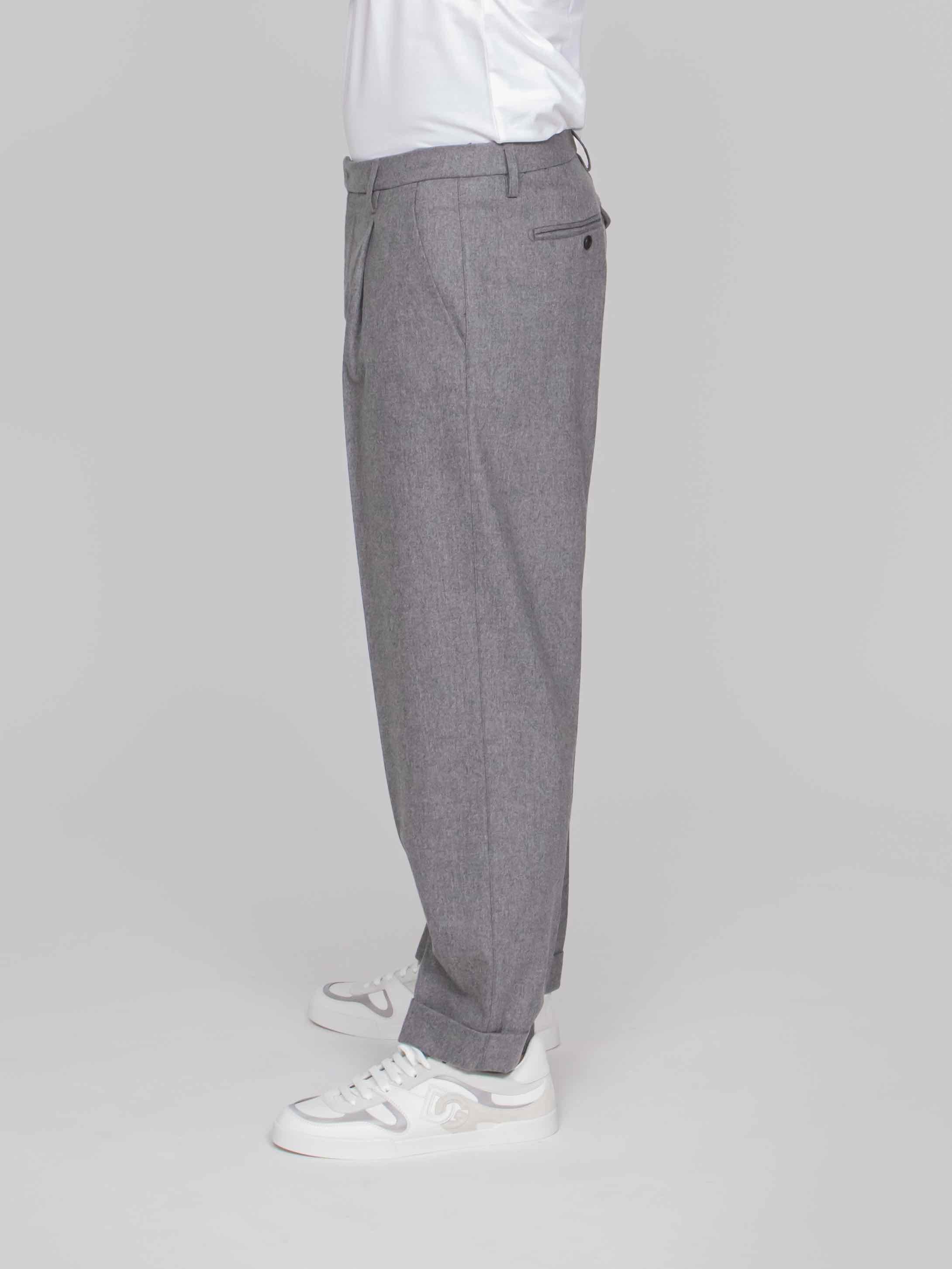 DONDUP PANTALONE REGULAR CHINO 979 GRIGIO
