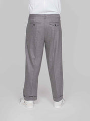 DONDUP PANTALONE REGULAR CHINO 979 GRIGIO