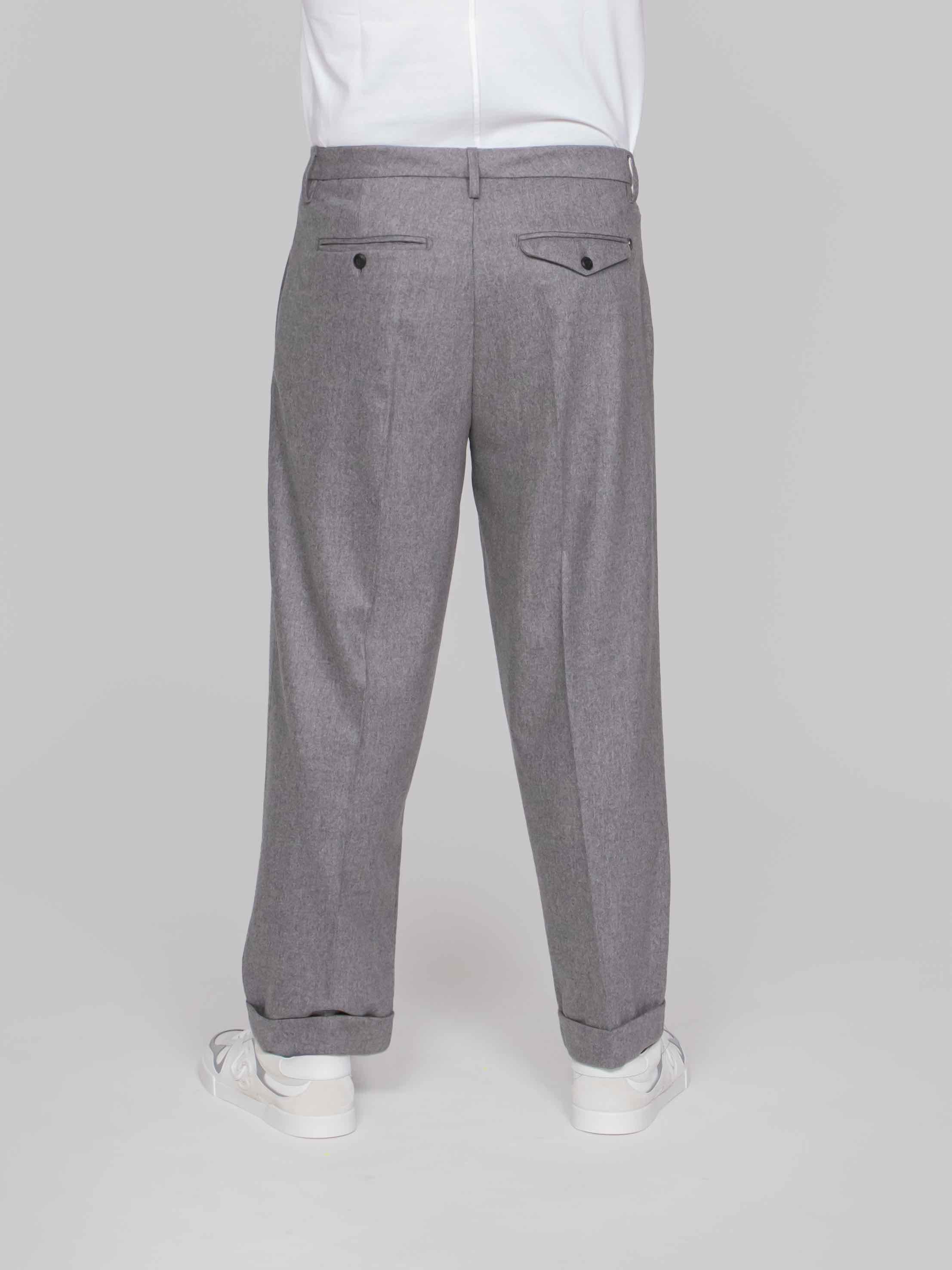 DONDUP PANTALONE REGULAR CHINO 979 GRIGIO