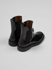TODS SCARPA GOMMA TRONCHETTO B999 NERO