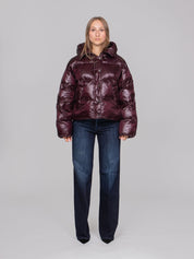 PINKO PIUMINO RR7 BORDEAUX SCURO