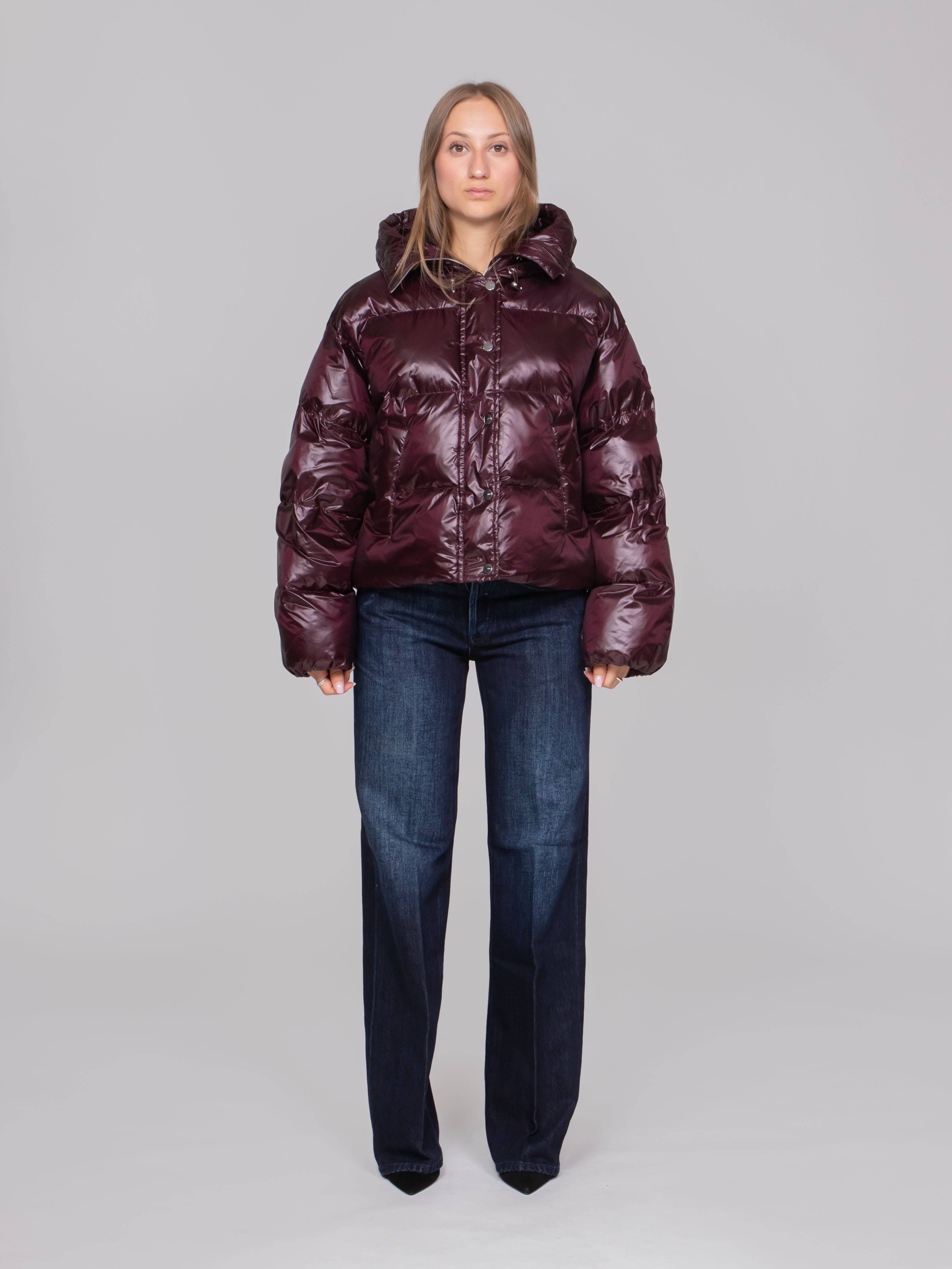 PINKO PIUMINO RR7 BORDEAUX SCURO