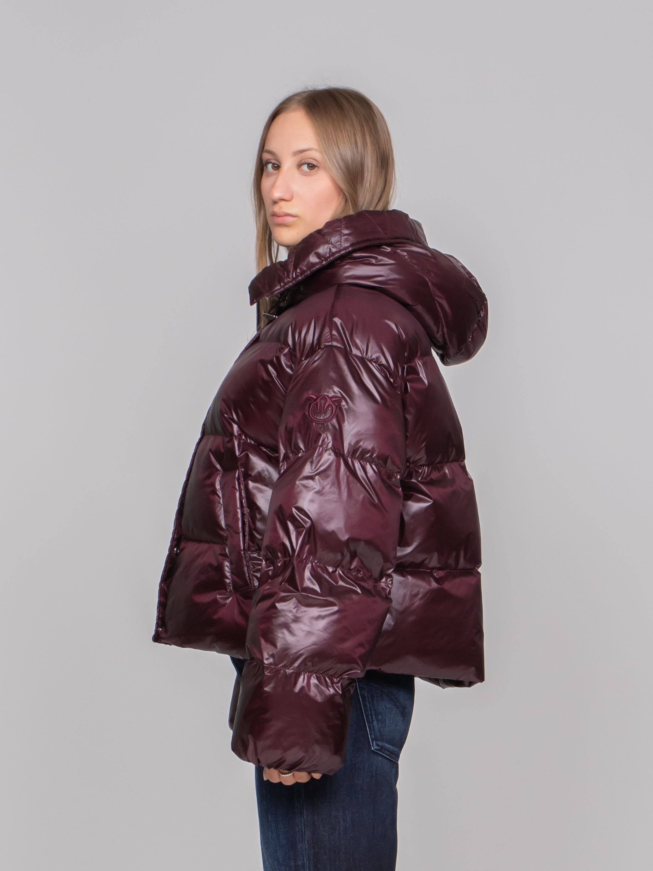 PINKO PIUMINO RR7 BORDEAUX SCURO