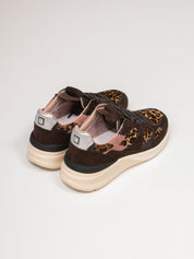 DATE SNEAKER LW LEOPARD BROWN