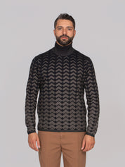 EMPORIO ARMANI MAGLIA MB016 NAVY/GRAY