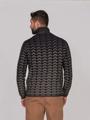 EMPORIO ARMANI MAGLIA MB016 NAVY/GRAY