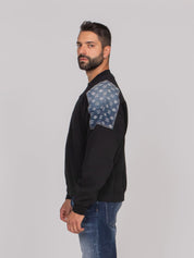 DSQUARED2 FELPA MONOGRAM 900 NERO