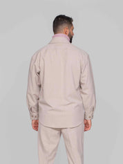 PAOLO PECORA CAMICIA IN TESSUTO 1237 CORDA
