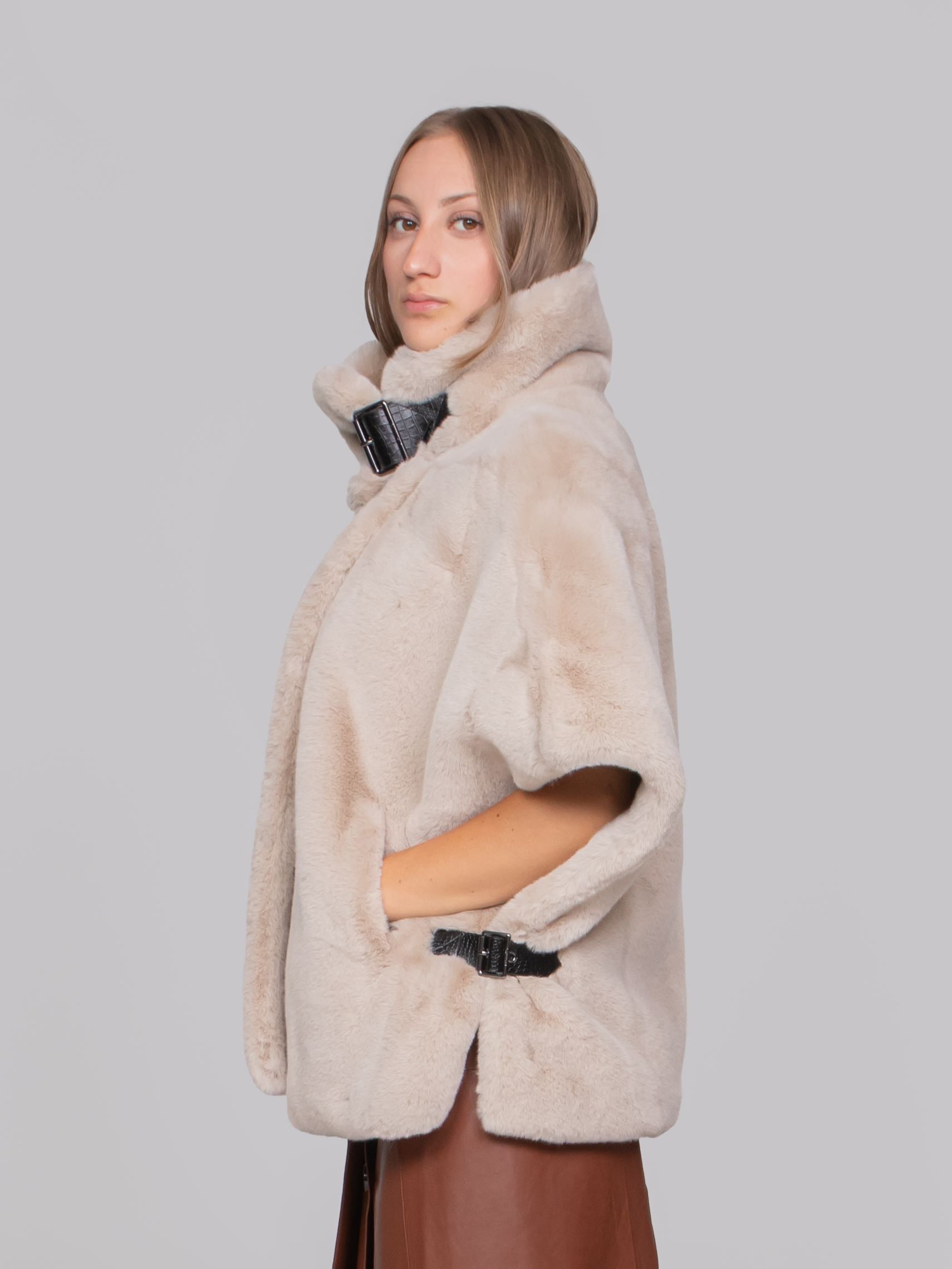 PINKO CAPPA C32 BEIGE GIORNO PIOVOSO