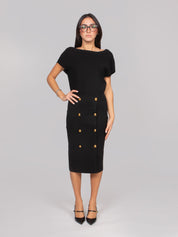 ELISABETTA FRANCHI ABITO 110 NERO