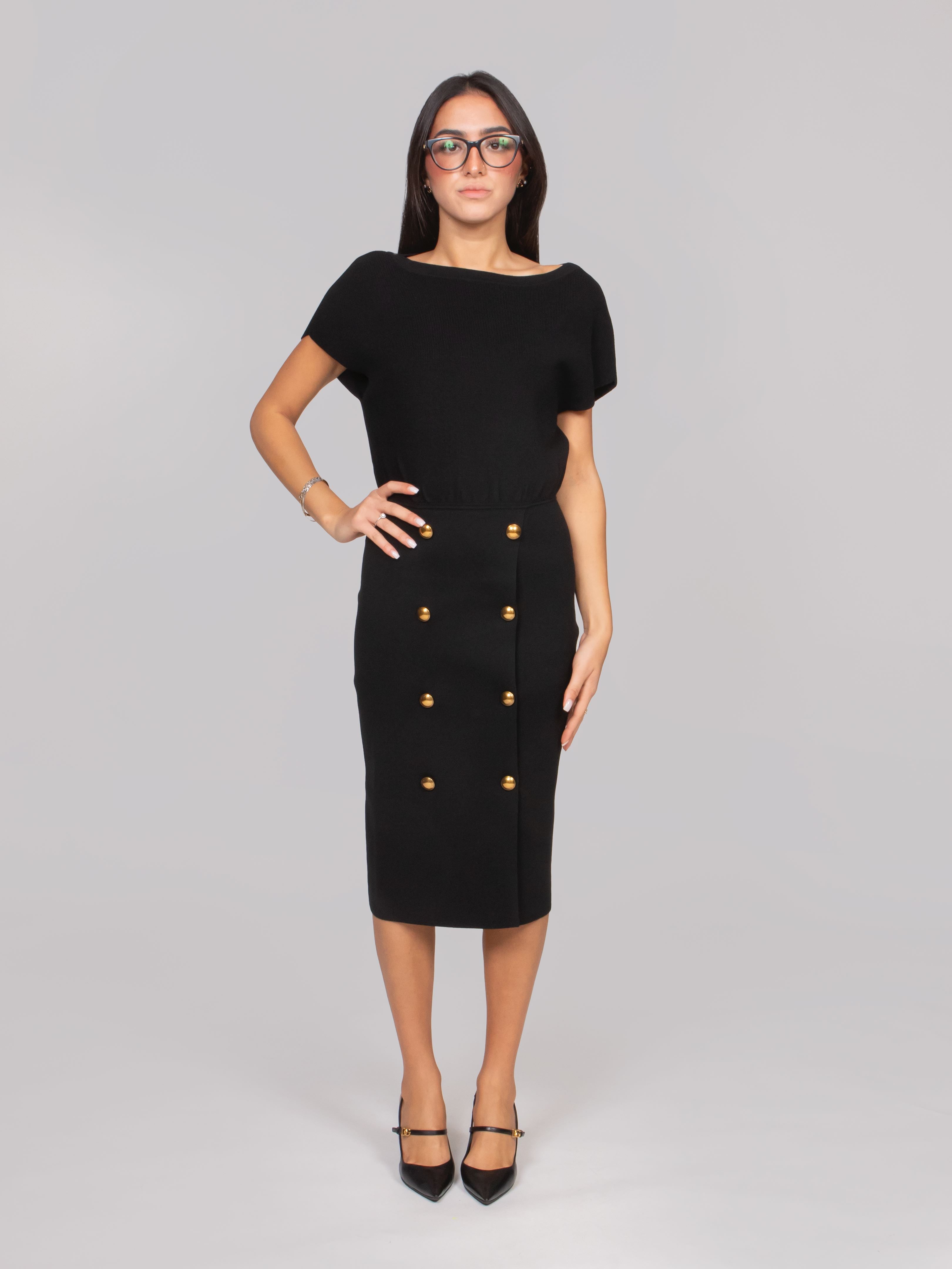 ELISABETTA FRANCHI ABITO 110 NERO