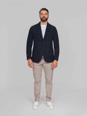 CIRCOLO 1901 GIACCA FLEECE 851 BLU NOTTE