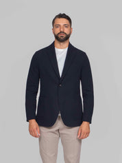 CIRCOLO 1901 GIACCA FLEECE 851 BLU NOTTE