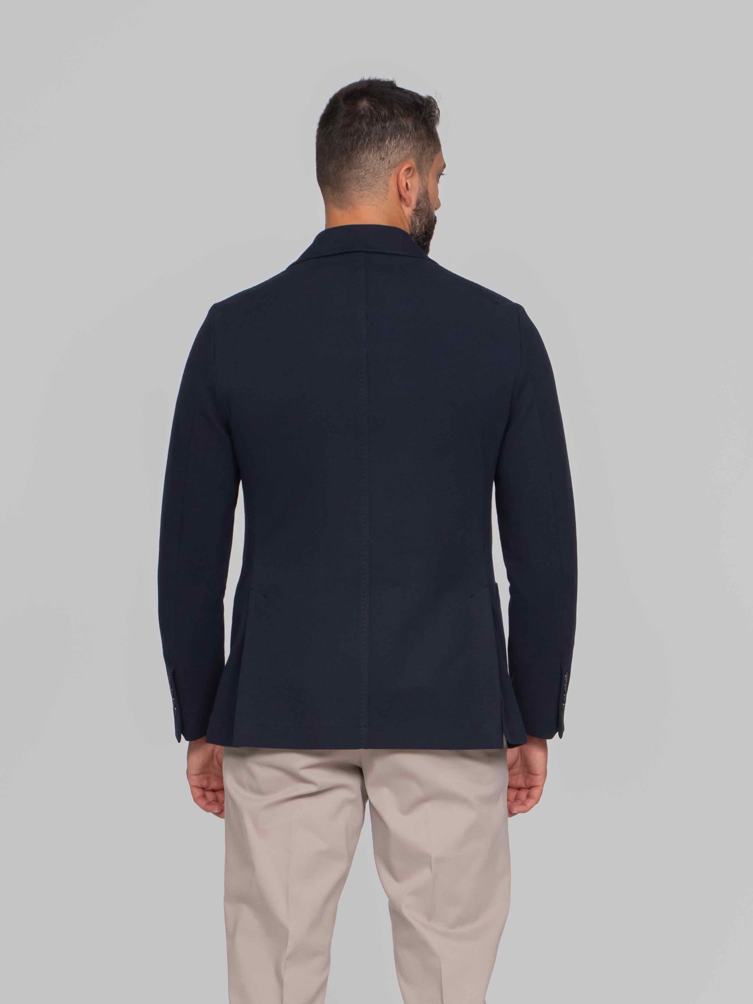 CIRCOLO 1901 GIACCA FLEECE 851 BLU NOTTE