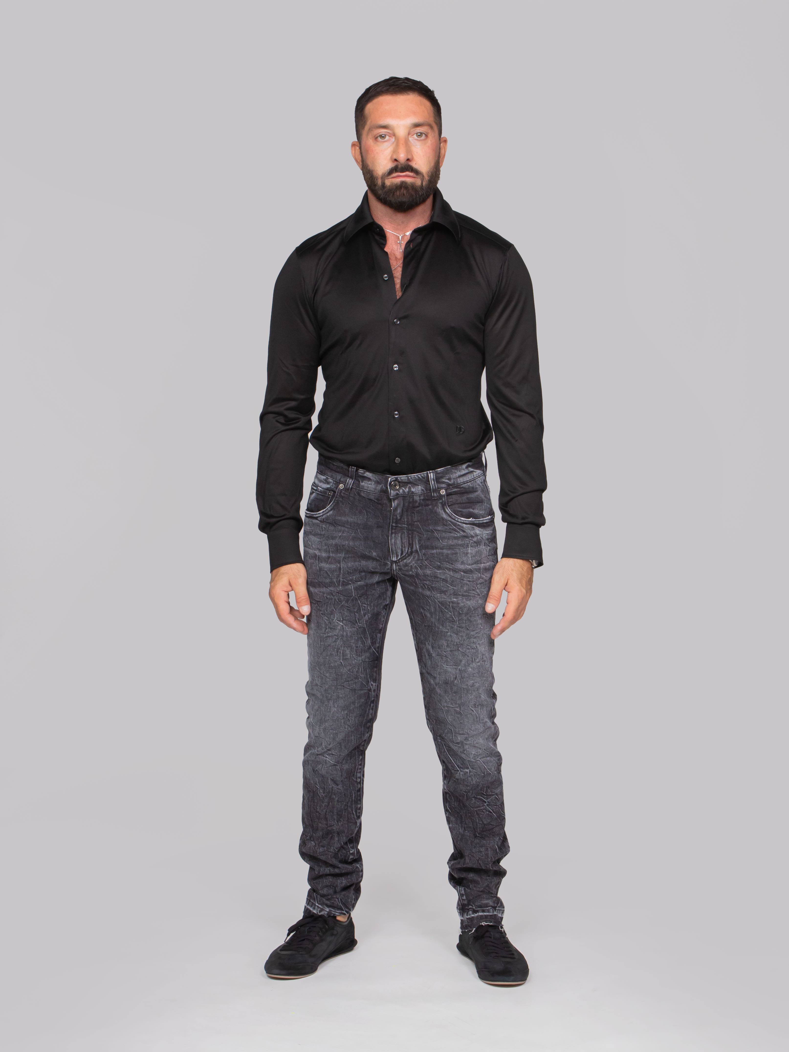 DOLCE & GABBANA CAMICIA N0000 NERO