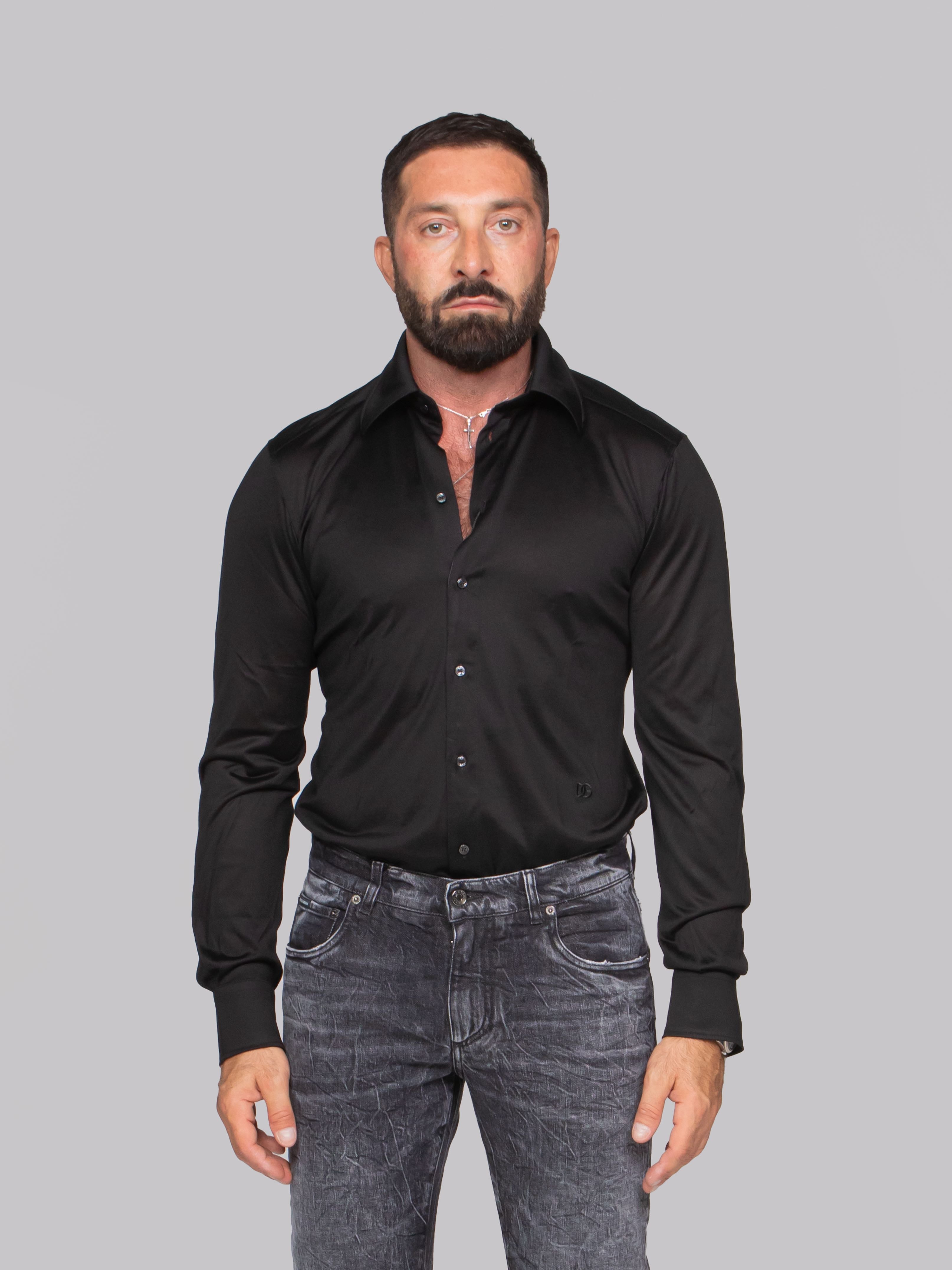 DOLCE & GABBANA CAMICIA N0000 NERO