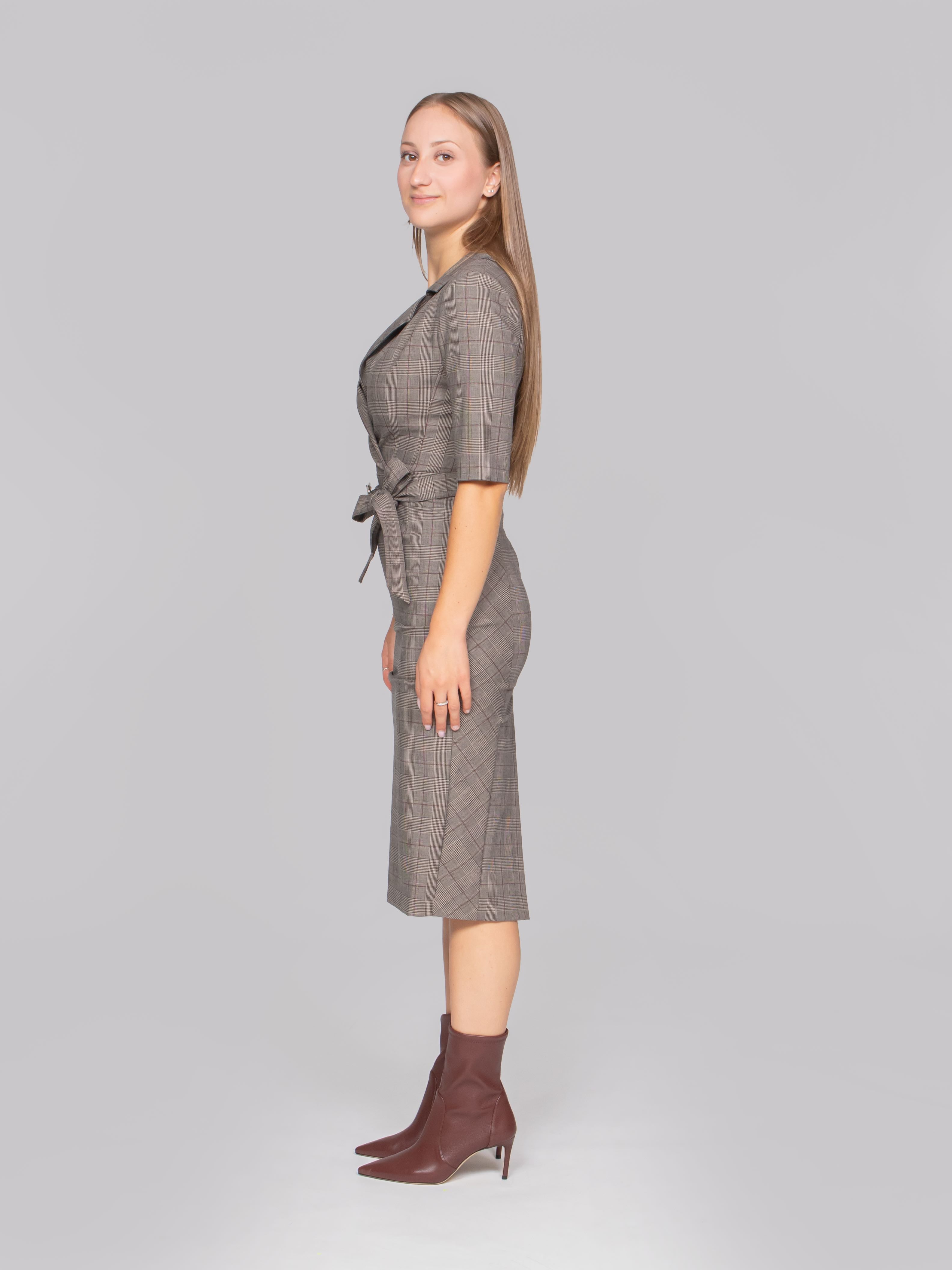PINKO ABITO CYZ BEIGE BORDEAUX NERO