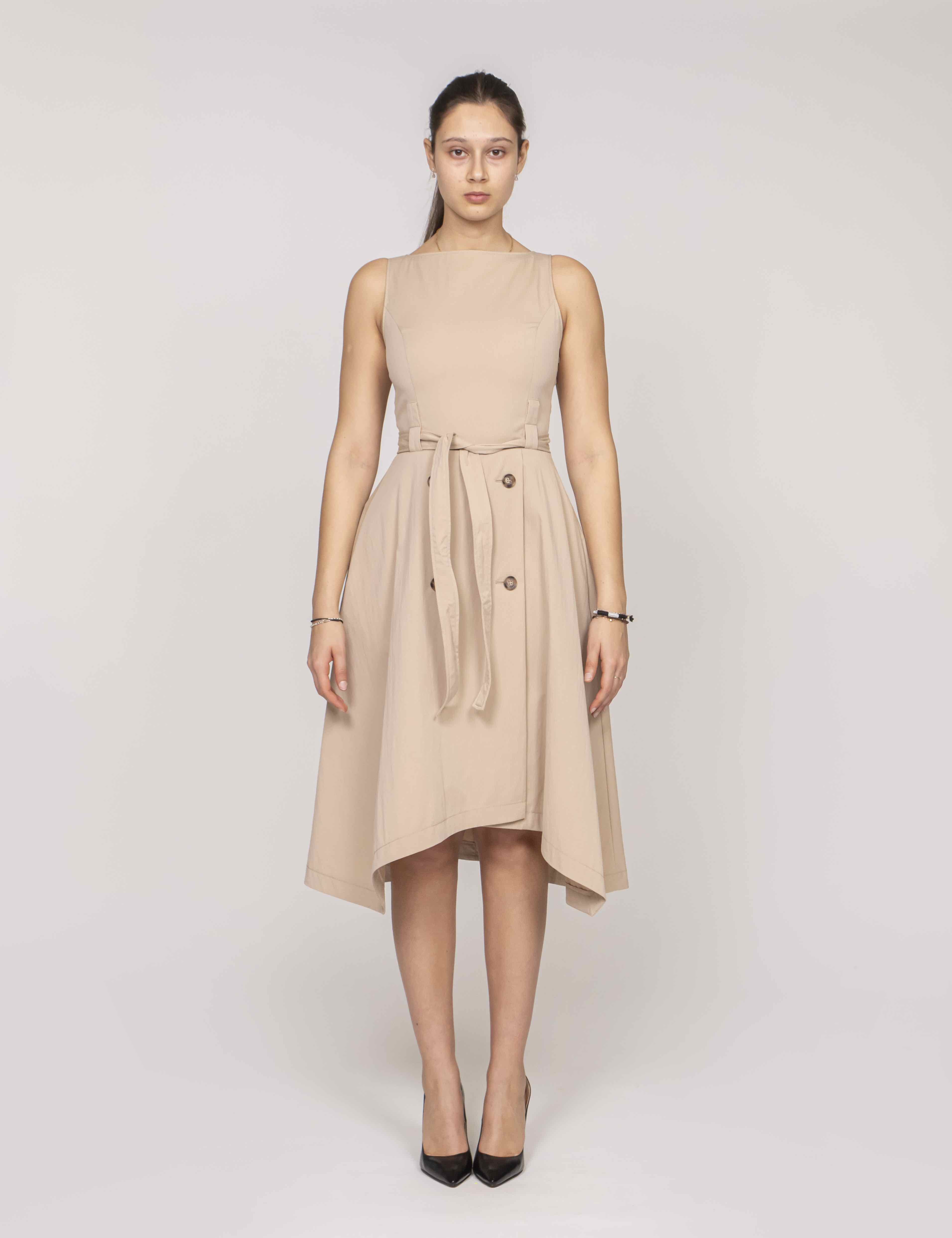Moschino Jeans Abito 0081 BEIGE