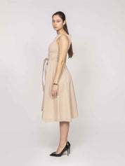 Moschino Jeans Abito 0081 BEIGE
