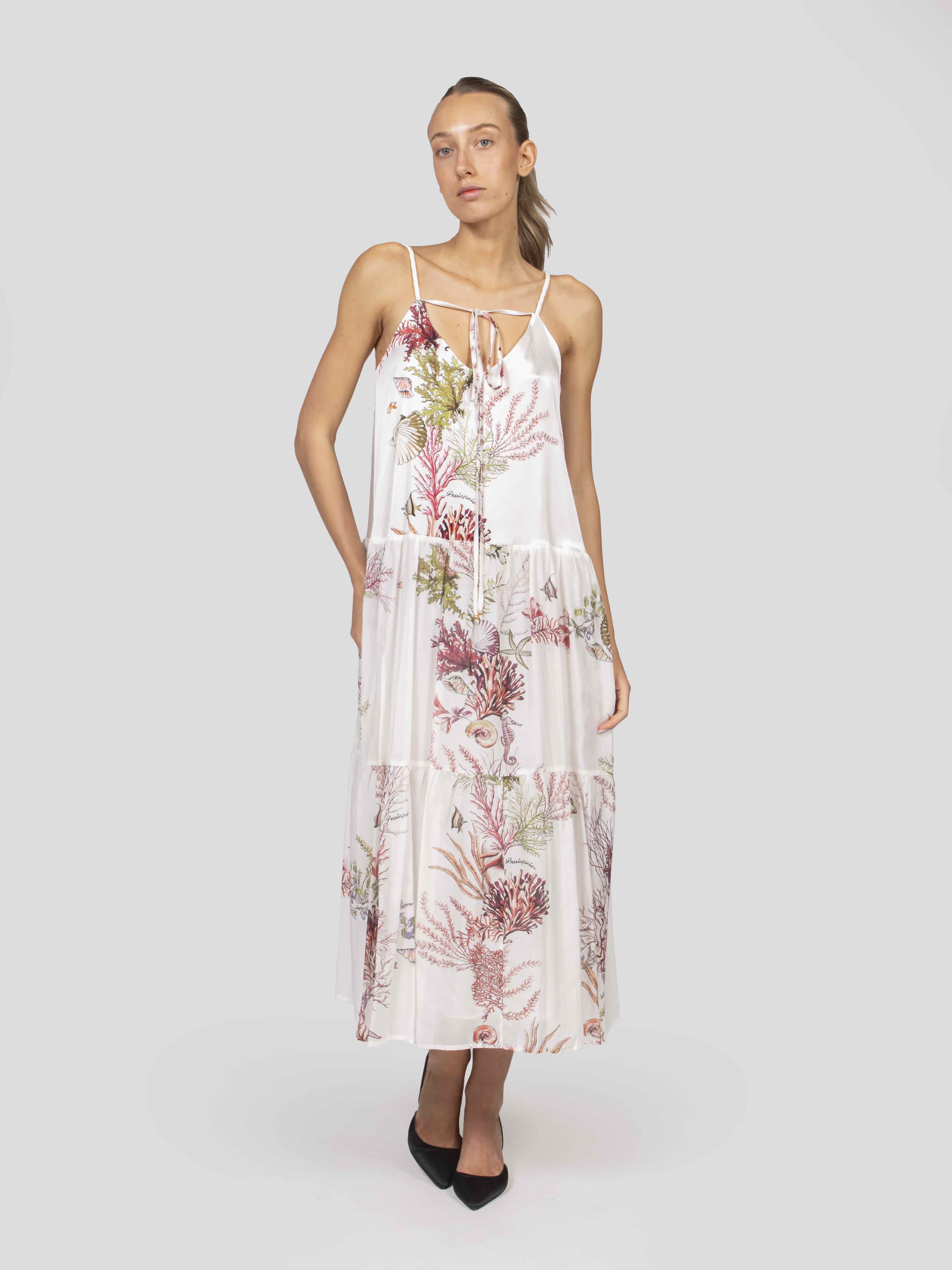 Shirtaporter Abito 1.CORALLI BIANCO