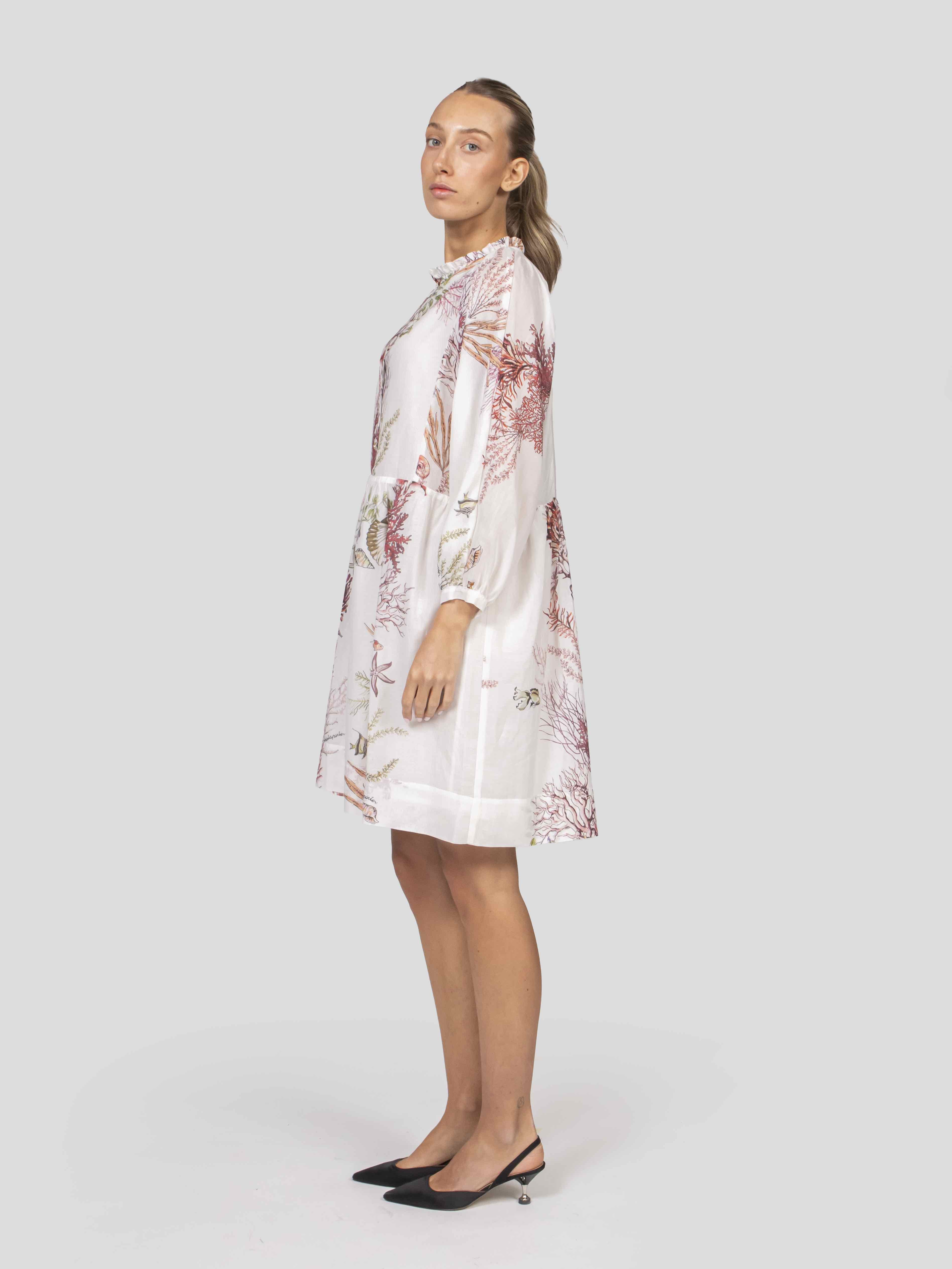 Shirtaporter Abito 1.CORALLI BIANCO