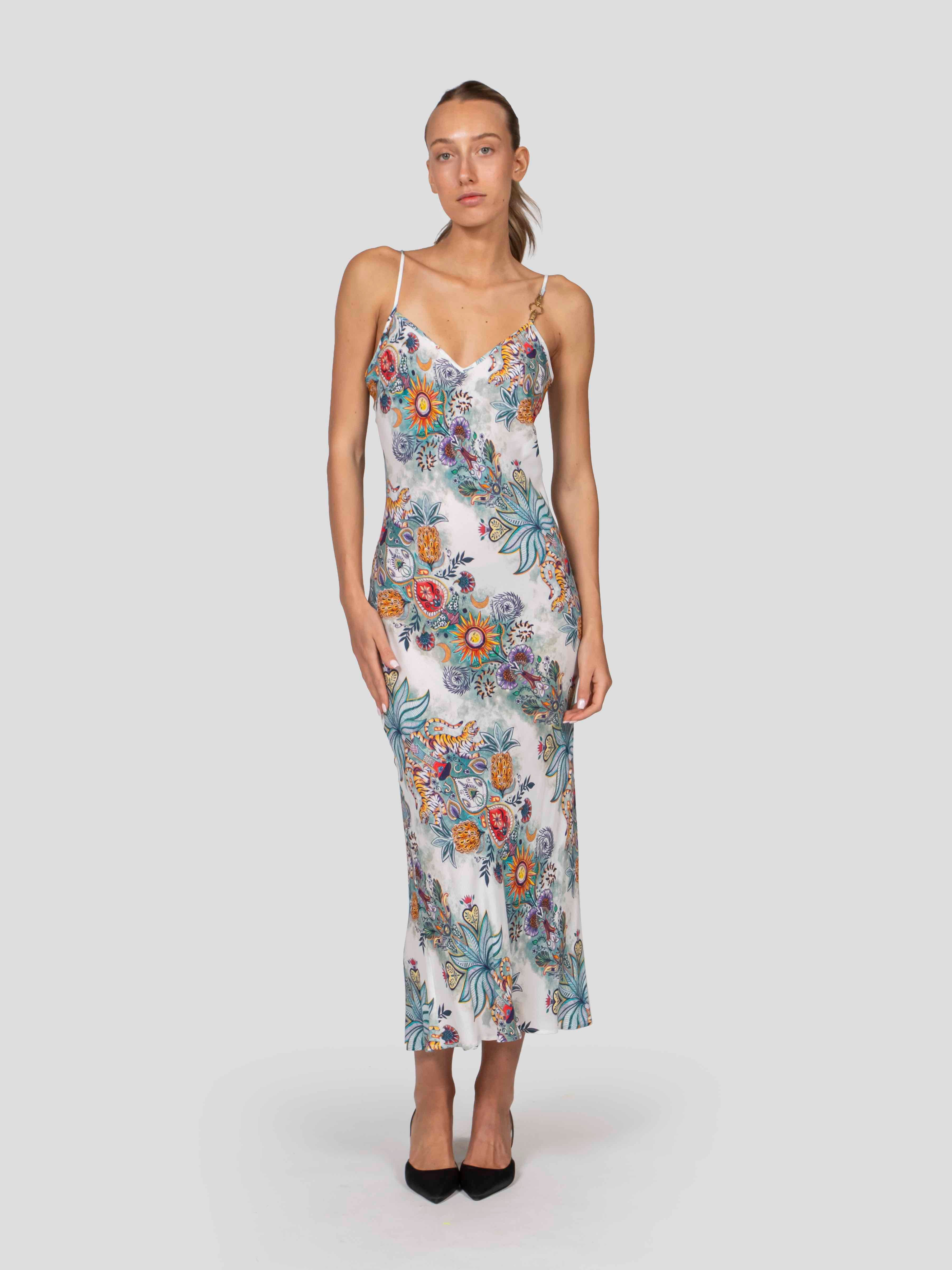 just cavalli cocktail dresses Black draped tulle and printed cotton cocktail dress Just Cavalli For Sale at 1stDibs