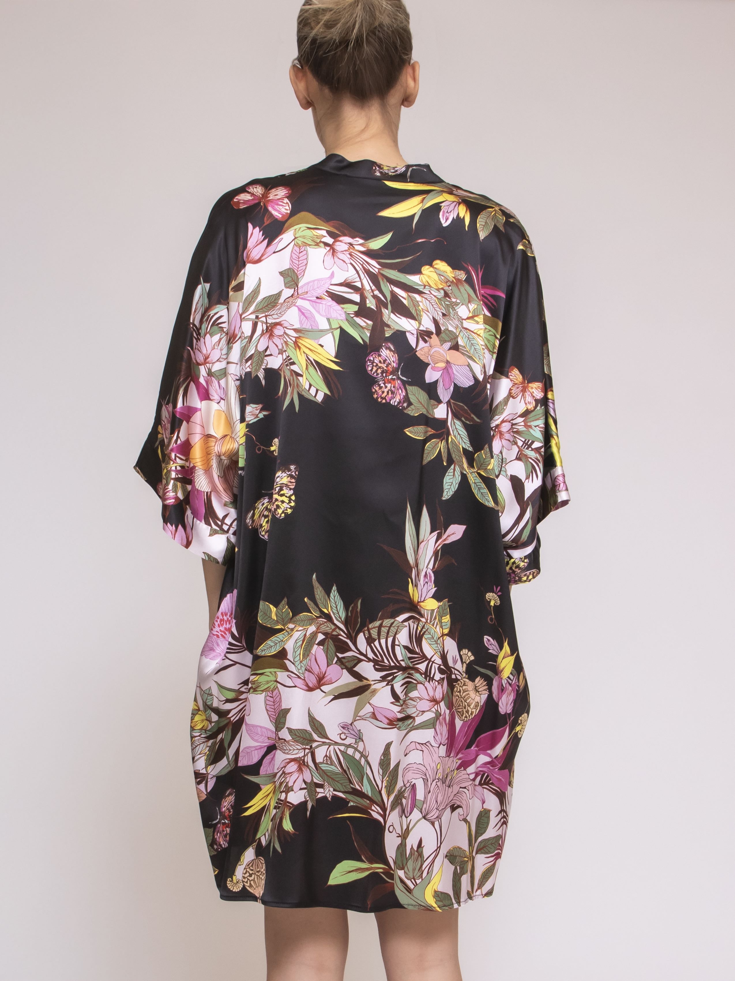 Shirtaporter Abito 2.MEXICAN GARDEN NERO