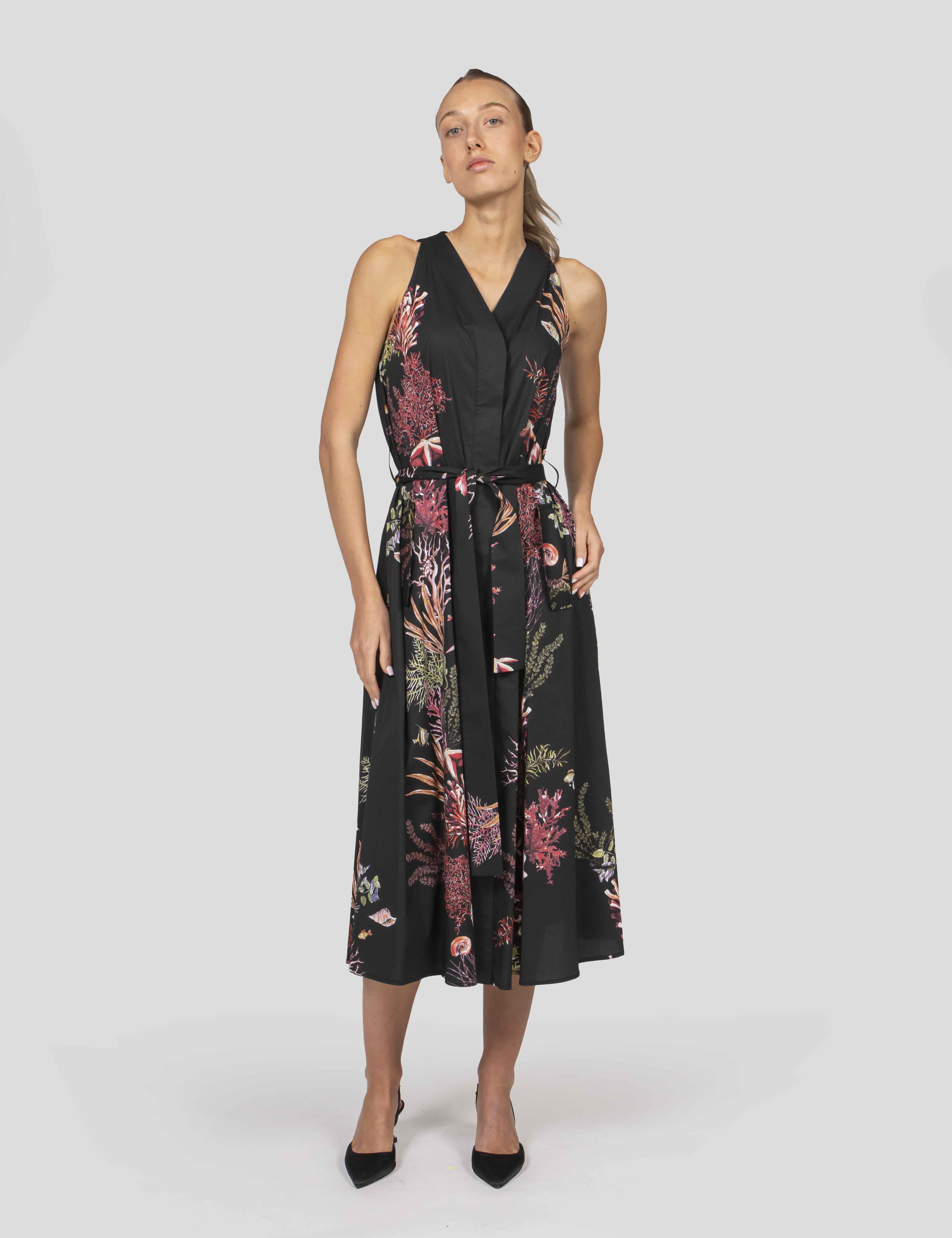 Shirtaporter Abito 3.CORALLI NERO