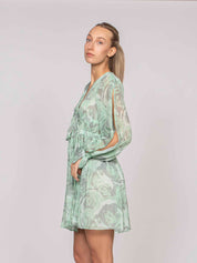 Pinko Abito Barbadine VGV VERDE GRIGIO/VERDE ACQUA