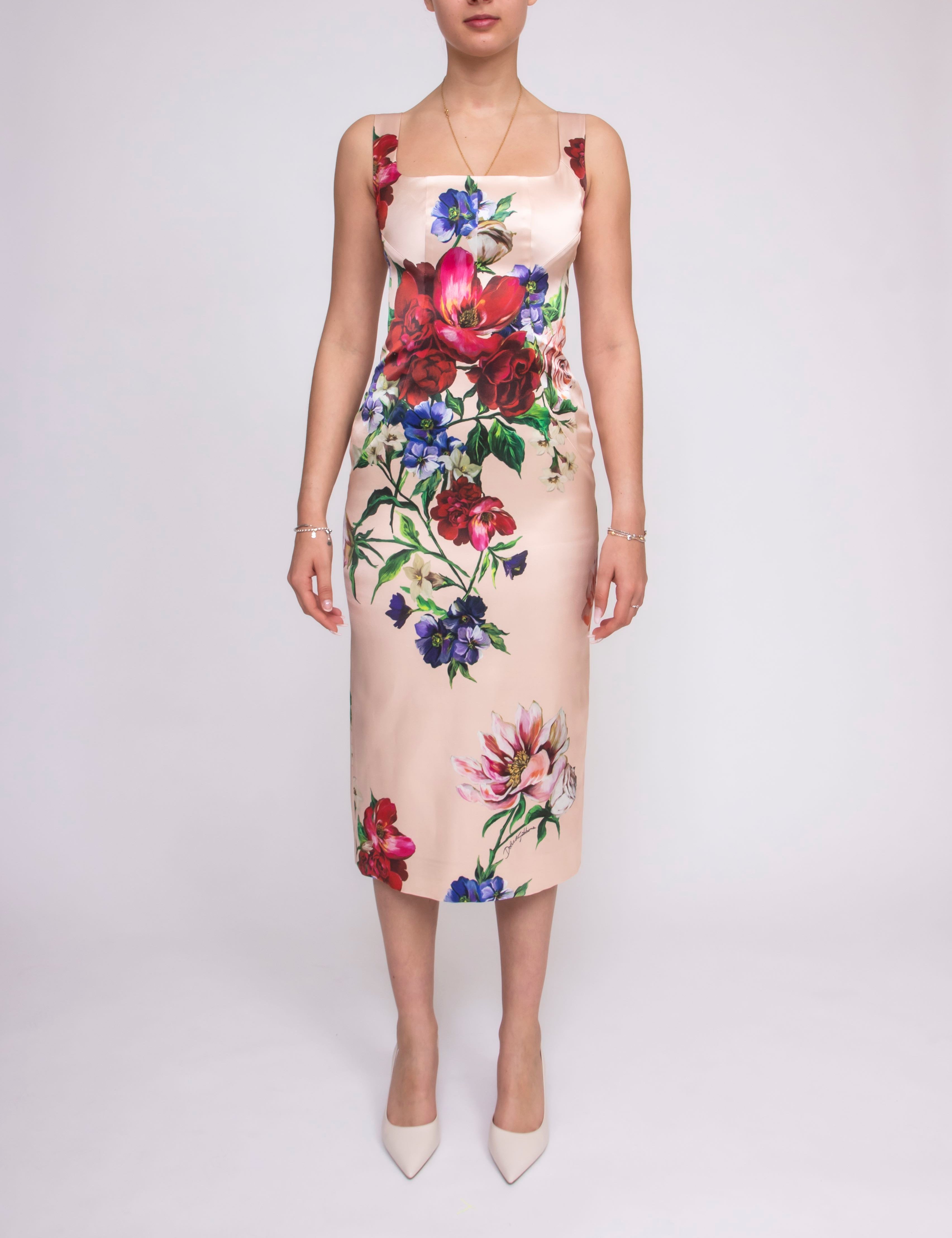 Gabbana 2025 Dolce E Gabbana Vestiti A Fiori Alta Moda Vestiti Da