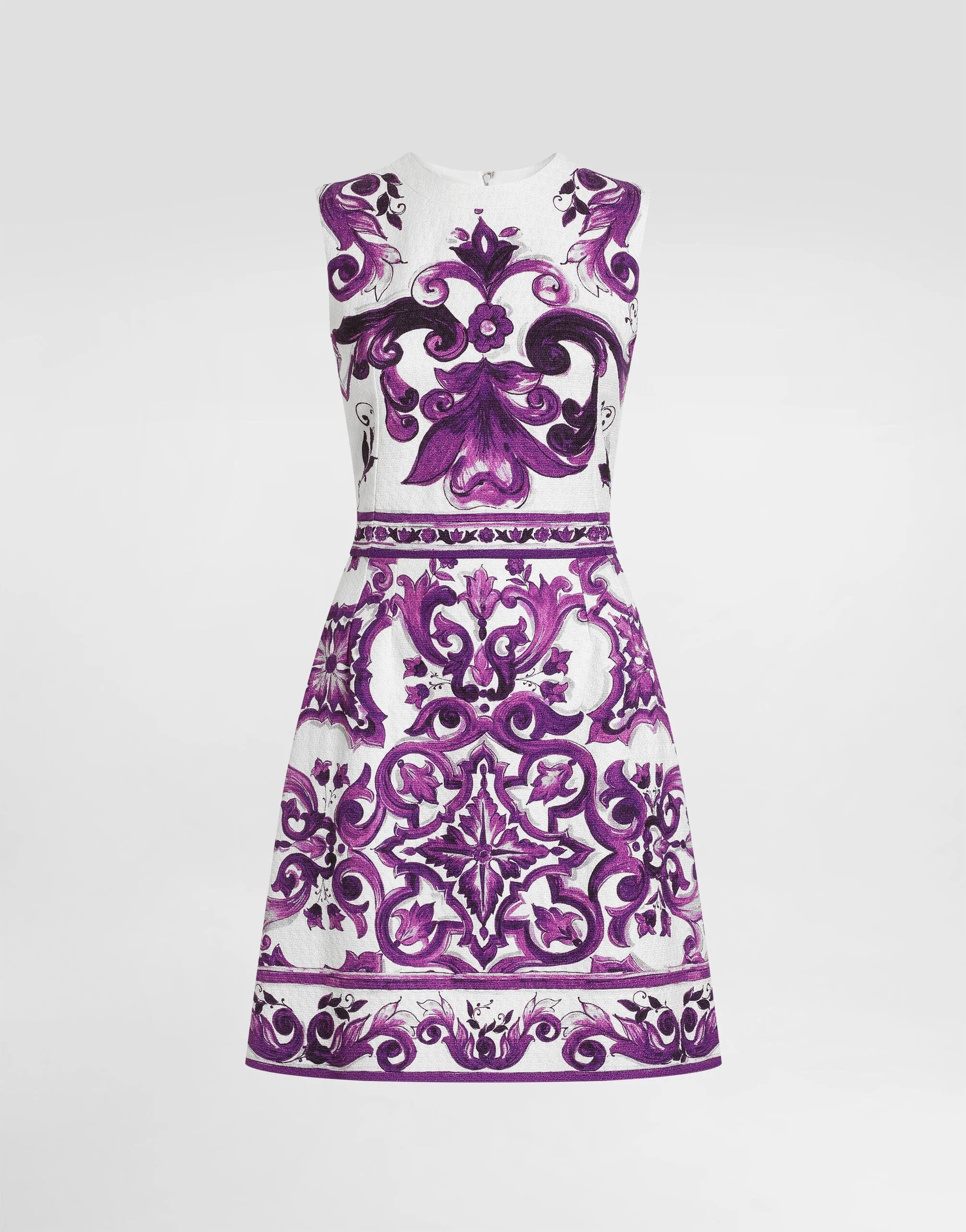 Dolce & Gabbana Abito IP3TN MIX MAIOLICA VIOLA