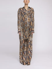 Cavalli Abito J0256 MARRONE