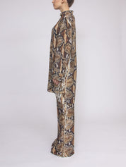 Cavalli Abito J0256 MARRONE