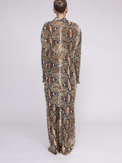 Cavalli Abito J0256 MARRONE