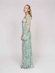 Pinko Abito Mora VGV VERDE GRIGIO/VERDE ACQUA