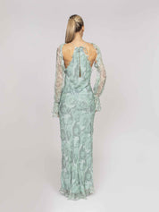 Pinko Abito Mora VGV VERDE GRIGIO/VERDE ACQUA