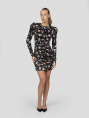 Dolce & Gabbana Abito NH5XQ ROSE VINTAGE F.NERO