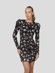 Dolce & Gabbana Abito NH5XQ ROSE VINTAGE F.NERO